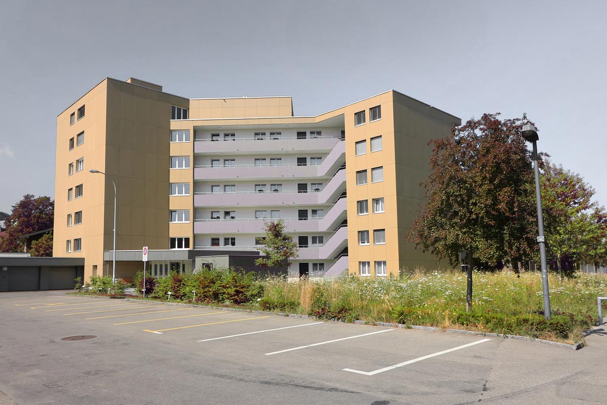 Aussensanierung Alterswohnungen Feld in Flawil